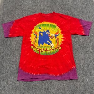 VTG Paul McCartney T-Shirt Men's XL Back in the US 2002 Beetles TieDie Cotton